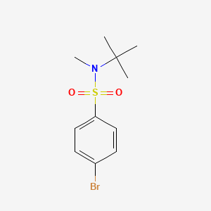 4-bromo-N-(tert-butyl)-N-methylbenzenesulfonamide