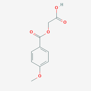 B085367 ((4-Methoxybenzoyl)oxy)acetic acid CAS No. 10414-68-3