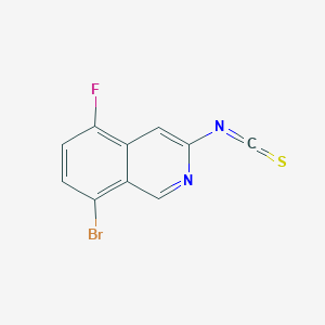 8-Bromo-5-fluoro-3-isothiocyanatoisoquinoline