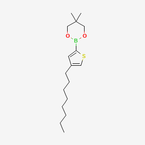 5,5-Dimethyl-2-(4-octylthiophen-2-YL)-1,3,2-dioxaborinane