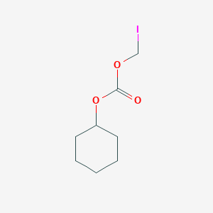 molecular formula C8H13IO3 B8536899 Cyclohexyloxycarbonyloxymethyl iodide CAS No. 95789-55-2
