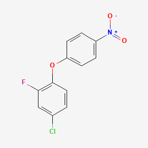 4-Chloro-2-fluoro-1-(4-nitrophenoxy)benzene