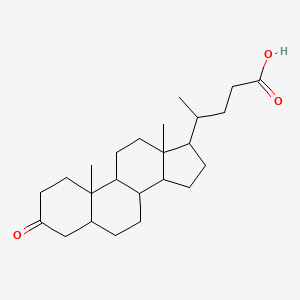 molecular formula C24H38O3 B8537032 3-Ketocholanic acid 
