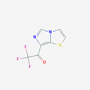 7-Trifluoroacetylimidazo[5,1-b]thiazole