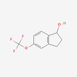 5-(Trifluoromethoxy)indan-1-ol