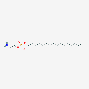 molecular formula C18H40NO4P B8537287 Hexadecylphosphoethanolamine 