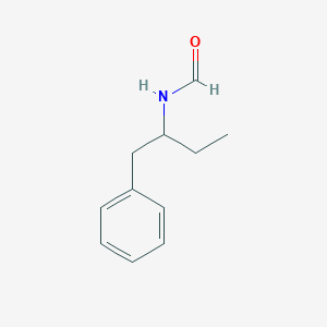molecular formula C11H15NO B8537514 n-(1-Benzyl-propyl)-formamide 