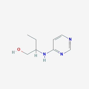 molecular formula C8H13N3O B8537815 2-(4-Pyrimidinylamino)-1-butanol CAS No. 446273-80-9