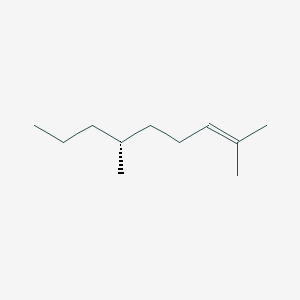 molecular formula C11H22 B8537846 (6R)-2,6-Dimethylnon-2-ene CAS No. 208836-20-8