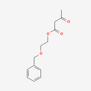 molecular formula C13H16O4 B8537858 2-(Benzyloxy)ethyl 3-oxobutanoate CAS No. 55160-68-4