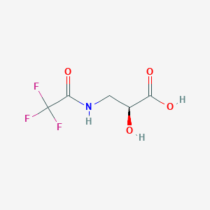 N-trifluoroacetyl-(S)-isoserine