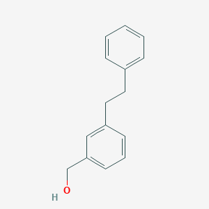 B8538000 Benzenemethanol, 3-(2-phenylethyl)- CAS No. 123926-50-1