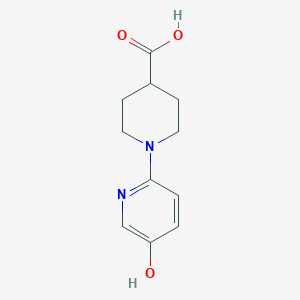1-(5-Hydroxypyridin-2-yl)piperidine-4-carboxylic acid