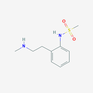 N-(2-(2-(methylamino)ethyl)phenyl)methanesulfonamide