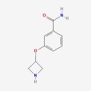 3-(3-Azetidinyloxy)benzamide