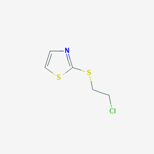 2-(2-Chloroethylthio)thiazole