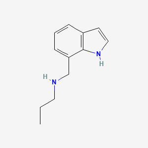(1H-Indol-7-ylmethyl)propylamine