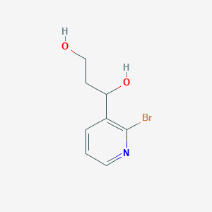 1-(2-Bromopyridin-3-yl)propane-1,3-diol
