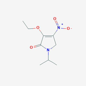 3-Ethoxy-1-isopropyl-4-nitro-1,5-dihydro-pyrrol-2-one