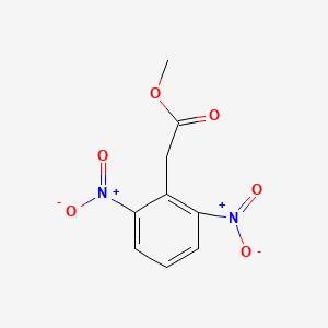 molecular formula C9H8N2O6 B8538242 Methyl-(2,6-dinitrophenyl)-acetate 