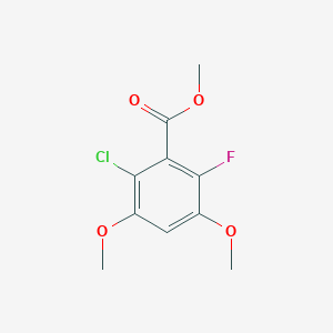 Methyl 2-chloro-6-fluoro-3,5-dimethoxybenzoate