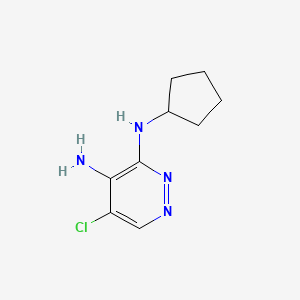5-Chloro-N3-cyclopentylpyridazine-3,4-diamine