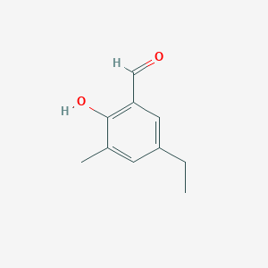 5-Ethyl-2-hydroxy-3-methylbenzaldehyde