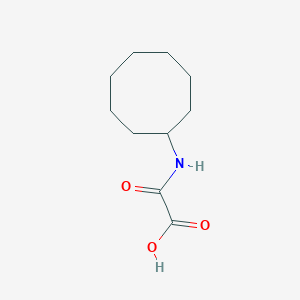 molecular formula C10H17NO3 B8538413 N-cyclooctyloxamic acid 