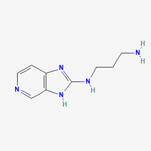 N-(3H-imidazo[4,5-c]pyridin-2-yl)propane-1,3-diamine