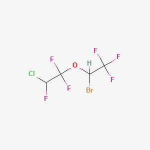 1-(1-Bromo-2,2,2-trifluoroethoxy)-2-chloro-1,1,2-trifluoroethane