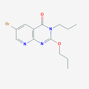 6-bromo-2-propoxy-3-propylpyrido[2,3-d]pyrimidin-4(3H)-one