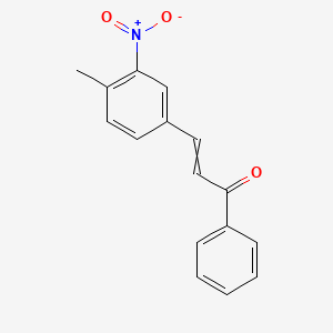 3-(4-Methyl-3-nitrophenyl)-1-phenyl-2-propen-1-one