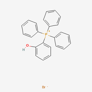 molecular formula C24H20BrOP B8538736 2-Hydroxyphenyltriphenylphosphonium bromide CAS No. 844468-42-4