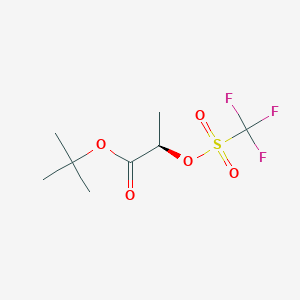 tert-Butyl (R)-2-[(trifluoromethylsulfonyl)oxy]propionate