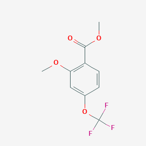 Benzoic acid, 2-methoxy-4-(trifluoromethoxy)-, methyl ester