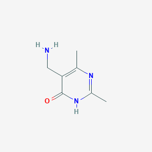 5-(Aminomethyl)-2,6-dimethylpyrimidin-4-ol