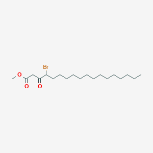 Methyl 4-bromo-3-oxooctadecanoate