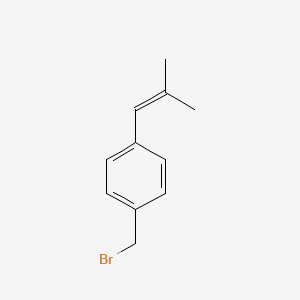 4-(2-Methylprop-1-en-1-yl)benzyl bromide