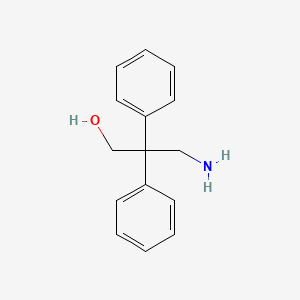 molecular formula C15H17NO B8539012 3-Amino-2,2-diphenylpropan-1-ol 