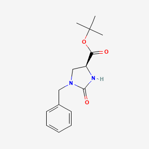 tert-butyl (S)-1-benzyl-2-oxoimidazolidine-4-carboxylate
