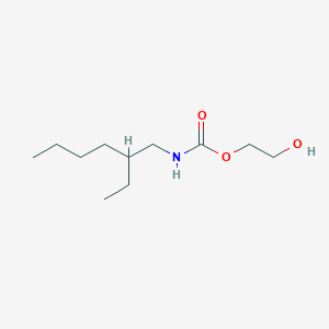 molecular formula C11H23NO3 B8539072 2-Hydroxyethyl 2-Ethyl-1-Hexyl-Carbamate 