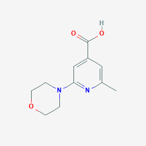 2-Methyl-6-morpholin-4-yl-isonicotinic acid