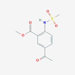 Methyl 5-acetyl-2-[(methylsulfonyl)amino]benzoate