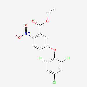 Ethyl 2-nitro-5-(2,4,6-trichlorophenoxy)benzoate