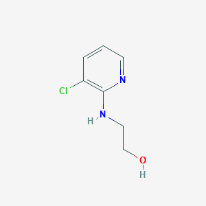 molecular formula C7H9ClN2O B8539108 2-(3-Chloro-2-pyridinylamino)ethanol 