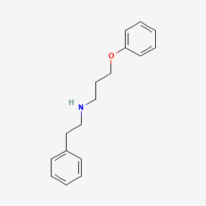 N-(3-phenoxypropyl)benzeneethanamine