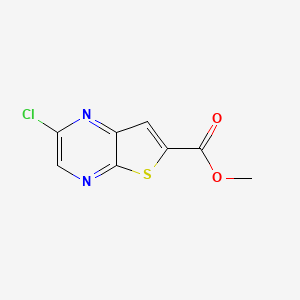 Methyl 2-chlorothieno[2,3-b]pyrazine-6-carboxylate