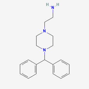 2-(4-Benzhydrylpiperazino)ethaneamine
