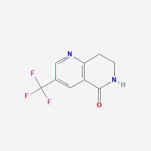 3-(Trifluoromethyl)-7,8-dihydro-1,6-naphthyridin-5(6H)-one