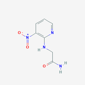 2-[(3-Nitro-2-pyridinyl)amino]acetamide